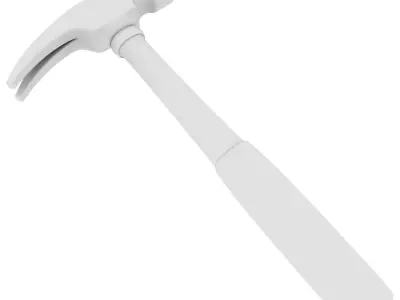 Claw Hammer 3D model 4