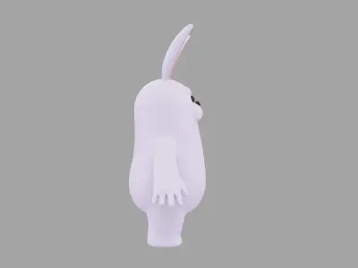 Cartoon Rabbit 3D model order