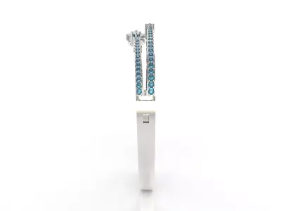 Art Deco Bracelet 17 3D print model