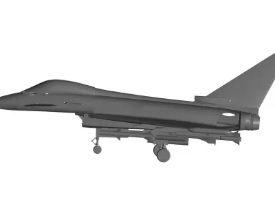 Eurofighter EF-2000 3D model purchase