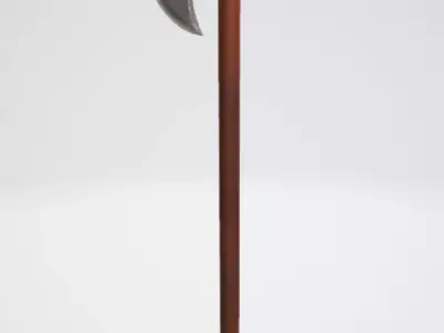 Viking axe 2 3D model