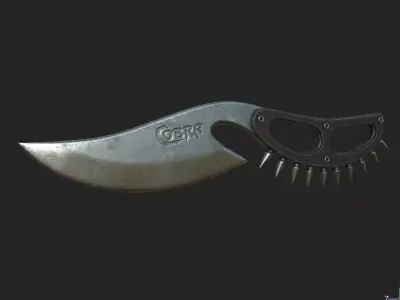 Knife Cobra 1 Free low-poly 3D model