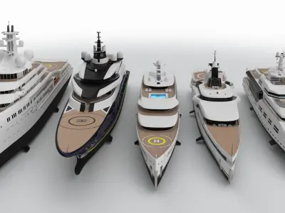 Yacht Collection Spring 2024 3D model
