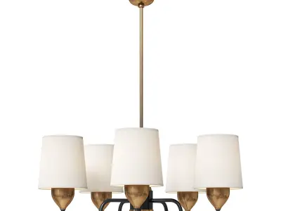 1STDibs chandelier Fog and Morup 3D model