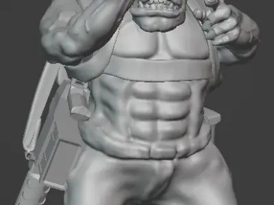 Ork kon boyz pack 2 3D print model