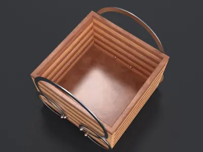 Industrial container 3D model