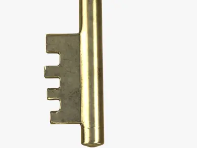 Key old 2 3D model