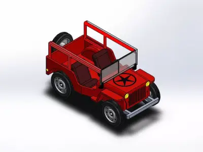 Jeep Model 3D print model