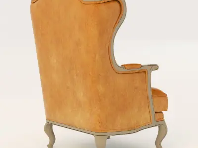 Country Corner Chateau armchair 3D model