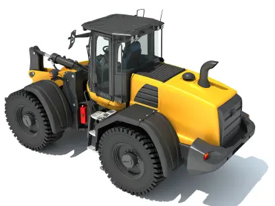 Wheel Loader 3D model