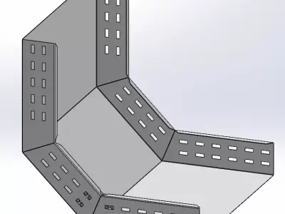 CABLE TRAY Full CAD design 3D model