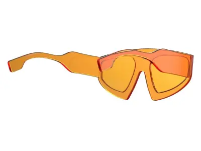 Plastic Goggles 3D model