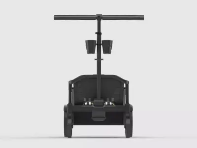 Baby stroller 3D model 3D model 24