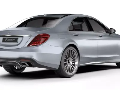 Mercedes-Benz S65 AMG 2018 3D model