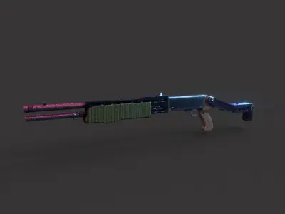 SPAS-12 Gun 3D model