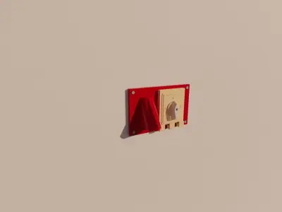 Industrial Socket 3D model