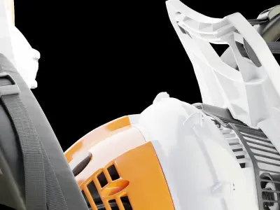 Stihl BR600 Backpack Blower 3D model