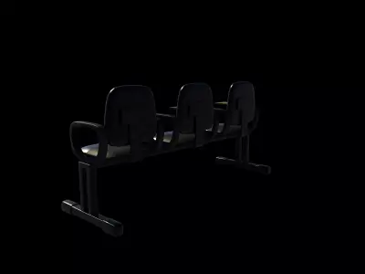  Longarina chair 3D model