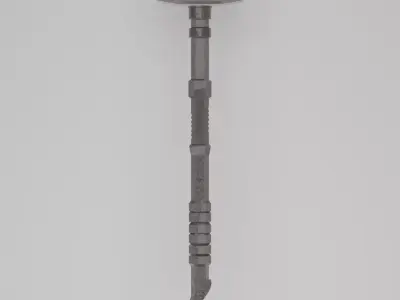 Low Poly Slegde Hammer Low-poly 3D model