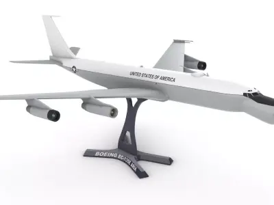 Boeing EC-135 3D print model
