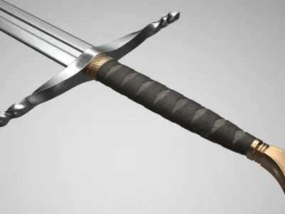 Sword 2 3D model purchase