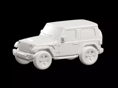 Jeep Wrangler 3D Model 3D print model
