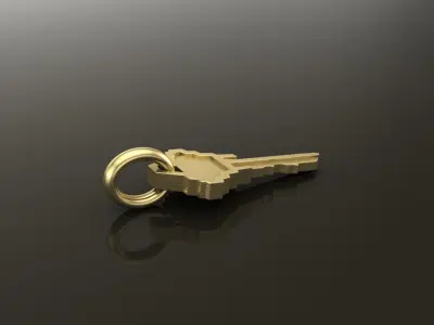 Key Pendant Style 3 3D print model