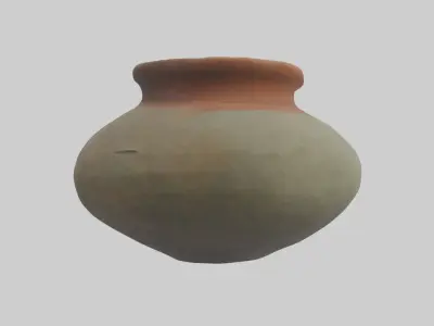 Pottery Model Low-poly 3D model