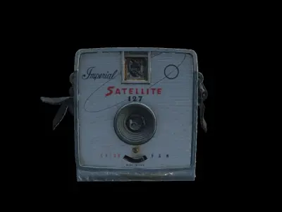 Vintage Camera 1 3D model
