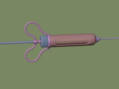 Hunt Showdown vintage syringe Free 3D print model