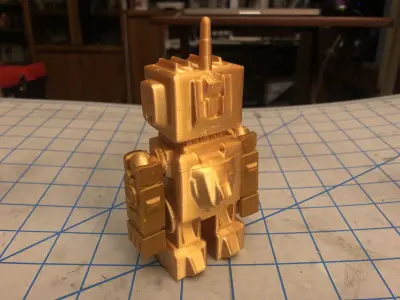 Cheez Peeza the Retro Robot Free 3D print model