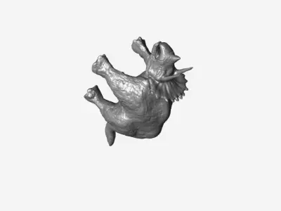 Triceratops dinosaur Free 3D model