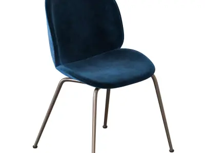 Beetle Chair Velvet 3D model