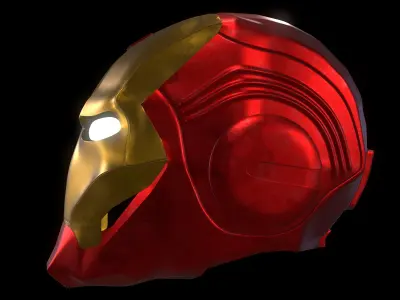 Ironman Helmet 3D model purchase