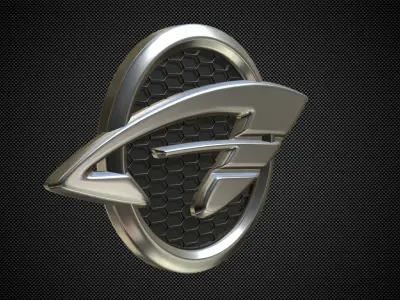 ravon logo 3D model