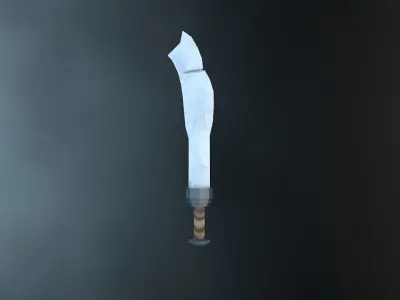 Low poly Swords - Game Assets Low-poly 3D model