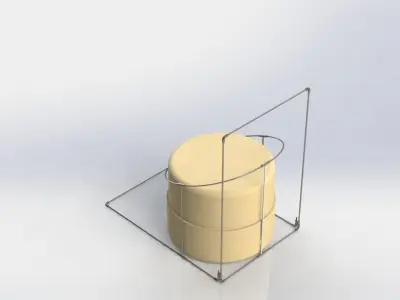 Endless Background Photo Support -  Suporte Foto Fundo Infinito 3D model