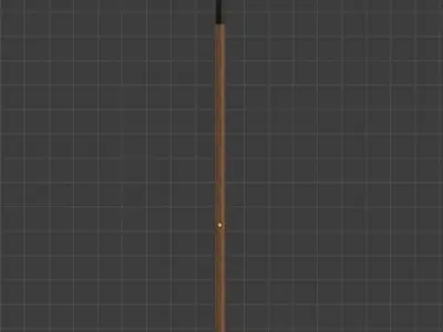 Mediavel Spear Low-poly 3D model