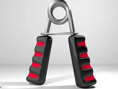 Exercise Equipment Handgrip 3D model