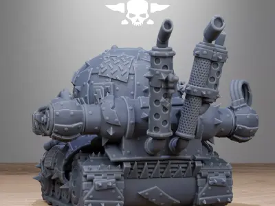 Orkaz Mini Tank 3D print model