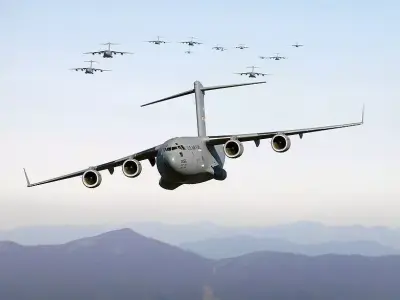 Boeing C-17 Globemaster III 3D model buy