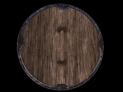 Round Shield  3D model