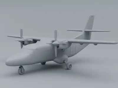 IPTN N219 Nurtanio 3D print model