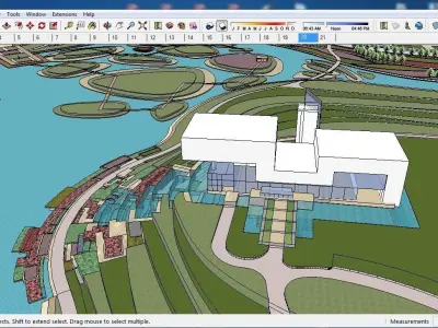 Sketchup Recreational Tourism B3 3D model
