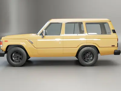 Toyota land Cruiser J60 1980-1990 v2 3D model purchase