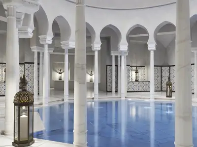  Arabic Bath Interior Blue 