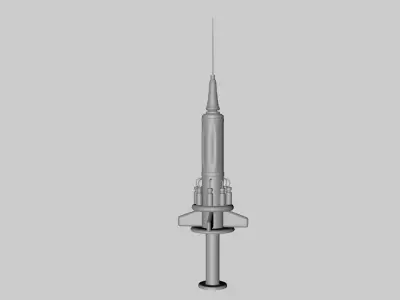 Vaccine Missile 3D model