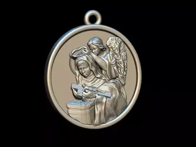 Saint Rita Casia 3D print model