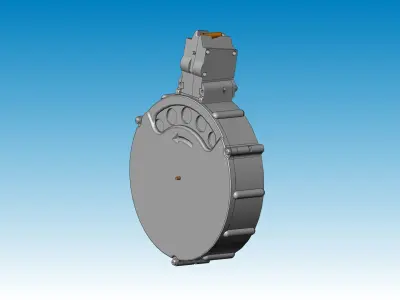 Bullet Magazine 3D model