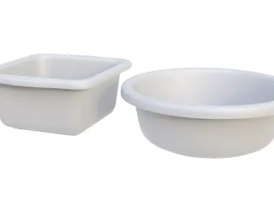plastic basin 3D model